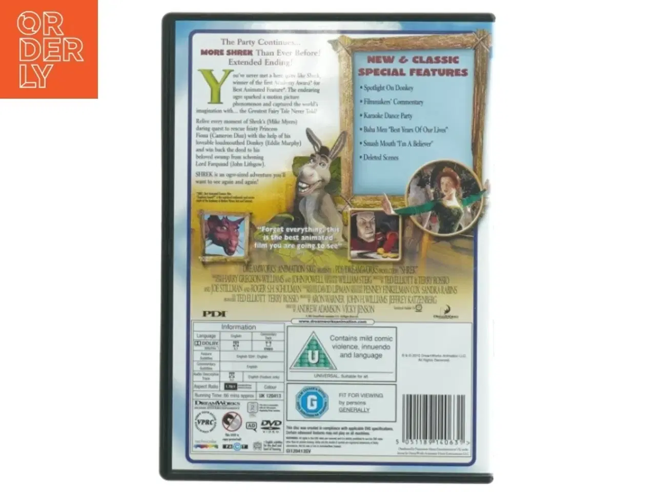 Billede 4 - Shrek DVD