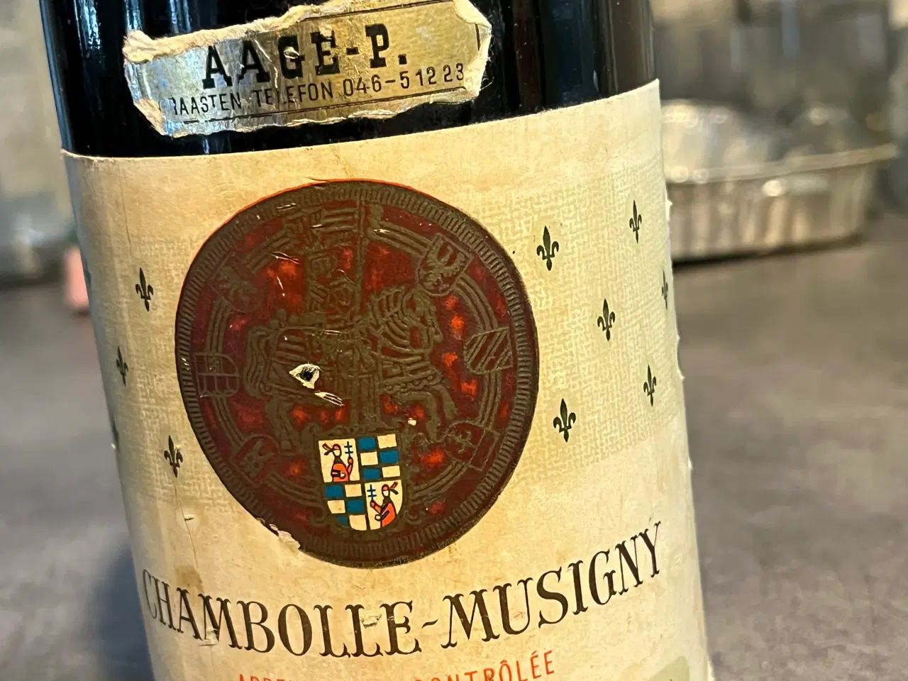 Billede 3 - Gammel Bourgogne fra 1961, Chambolle Musigny