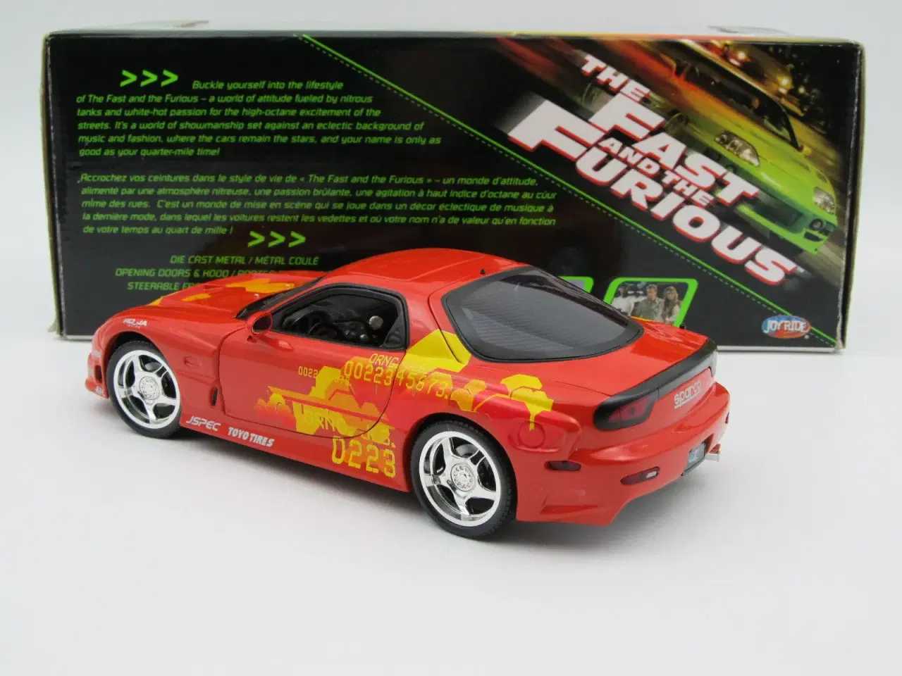 Billede 2 - Fast and Furious Mazda RX7 1994 1:18 