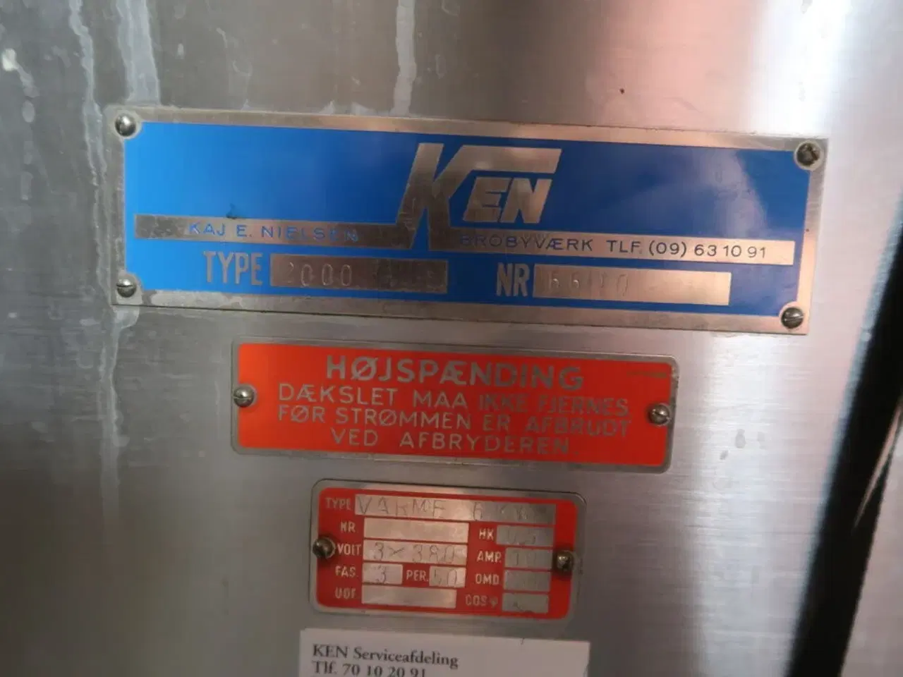 Billede 4 - Opvaskemaskine KEN Type 2000
