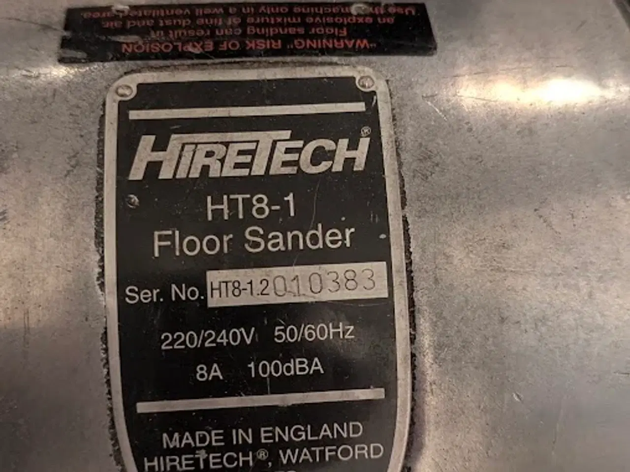 Billede 5 - Gulv sliber HT-8 proff. maskine
