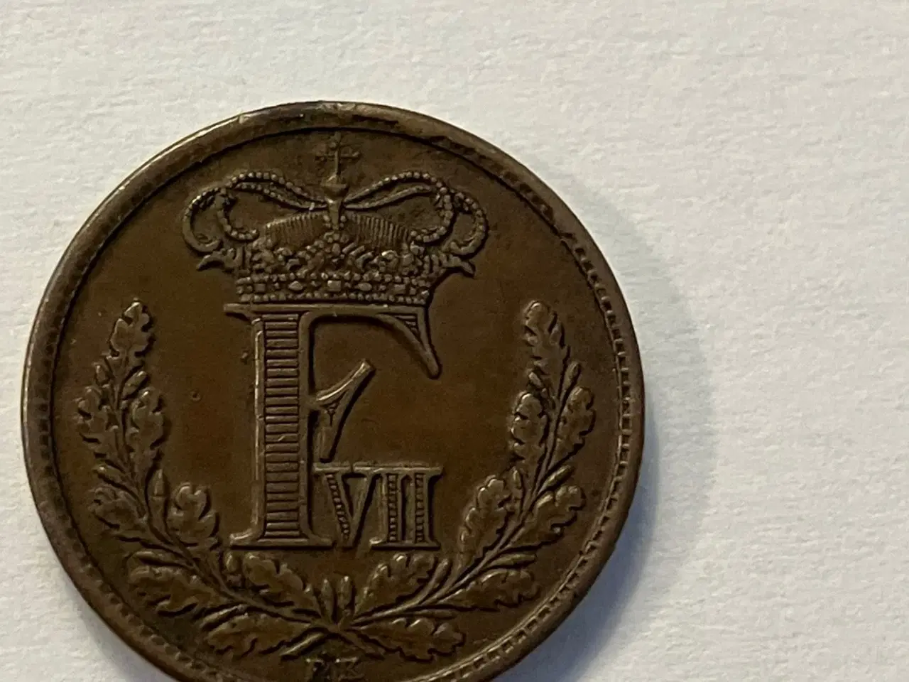 Billede 2 - 1/2 Rigsbankskilling 1852