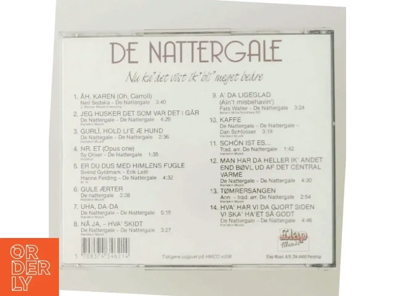 Billede 3 - De Nattergale CD