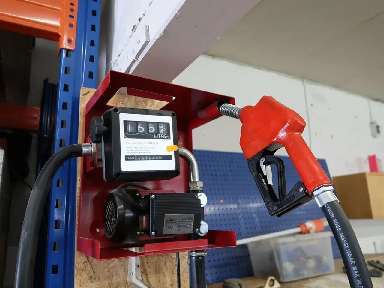 Billede 3 - Dieseltank med pumpe WILTEC CYB600TI