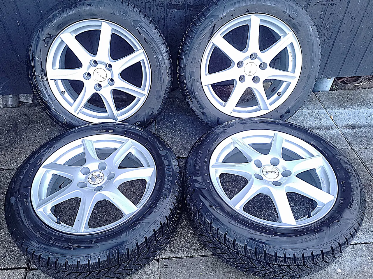 Billede 1 - 5X114,3 Alu-fælge på vinterdæk
