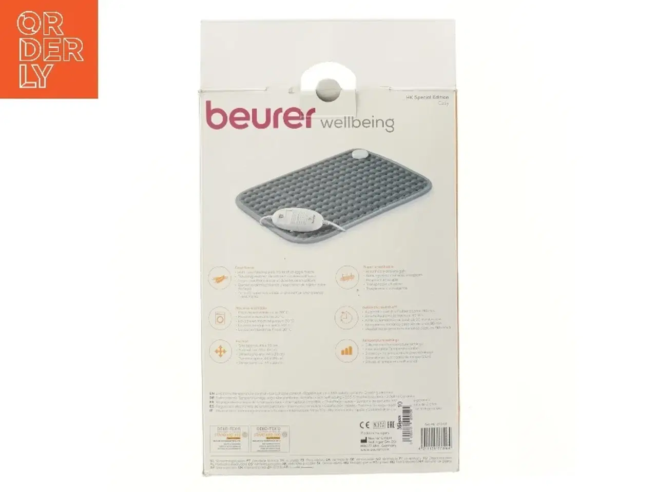 Billede 3 - Elektrisk varmepude Beurer HK Special Edition Cosy fra Beurer (str. 43x31 cm)