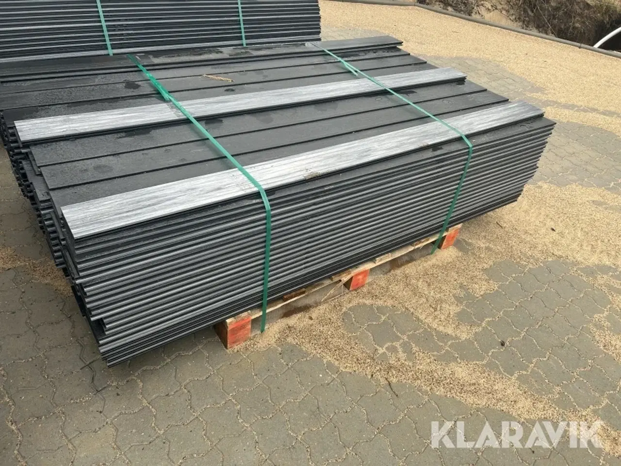 Billede 1 - Terrassebrædder Kirkedal Komposit, sort og grå 100 styk