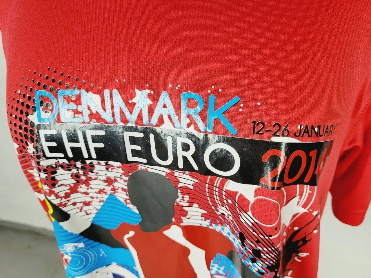 Billede 4 - ⭐️- EHF EURO 2014 T-Shirt - Str. L, YES Active (Ar