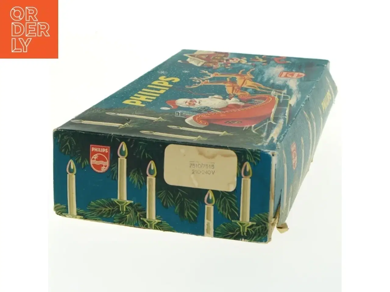 Billede 4 - Vintage julelys i original æske fra Philips (str. 210-240V )