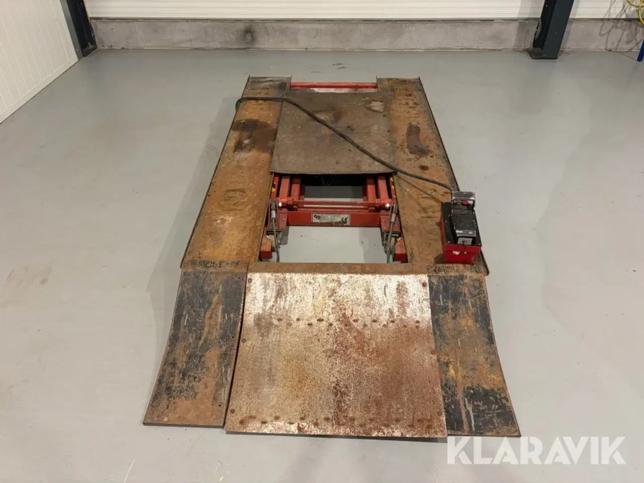 Billede 4 - Maskinlift / sakselift 650 kg – IKKE til biler Chiesa Marco