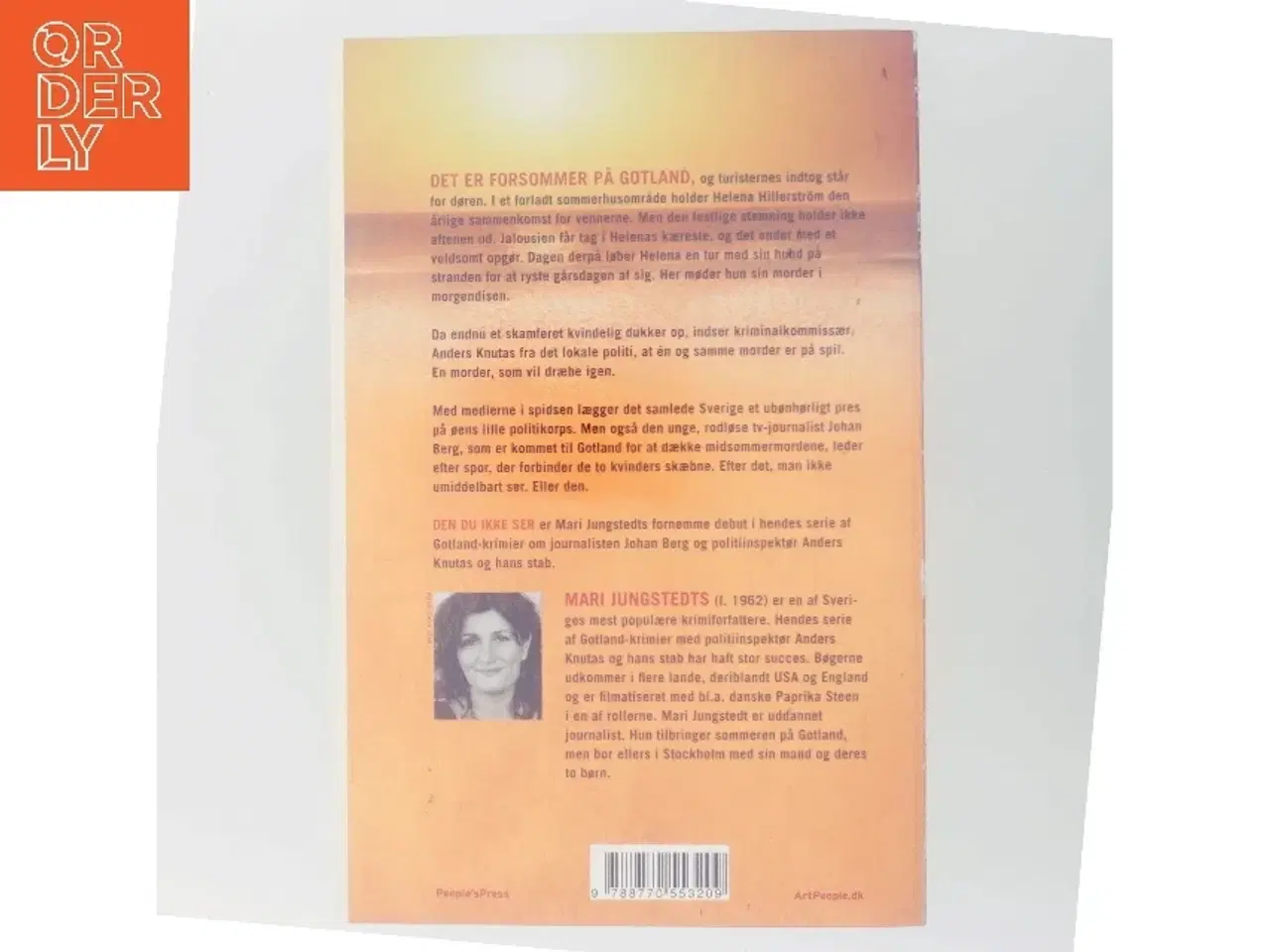 Billede 3 - Den du ikke ser : kriminalroman af Mari Jungstedt (Bog)