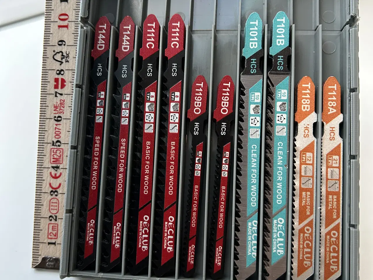 Billede 2 - Sæt med 50 stiksavsklinger