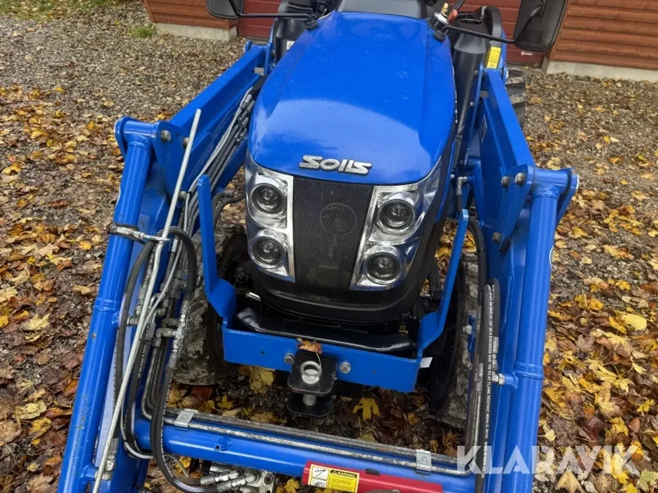 Billede 12 - Minitraktor Solis H26 HTS med frontlæsser