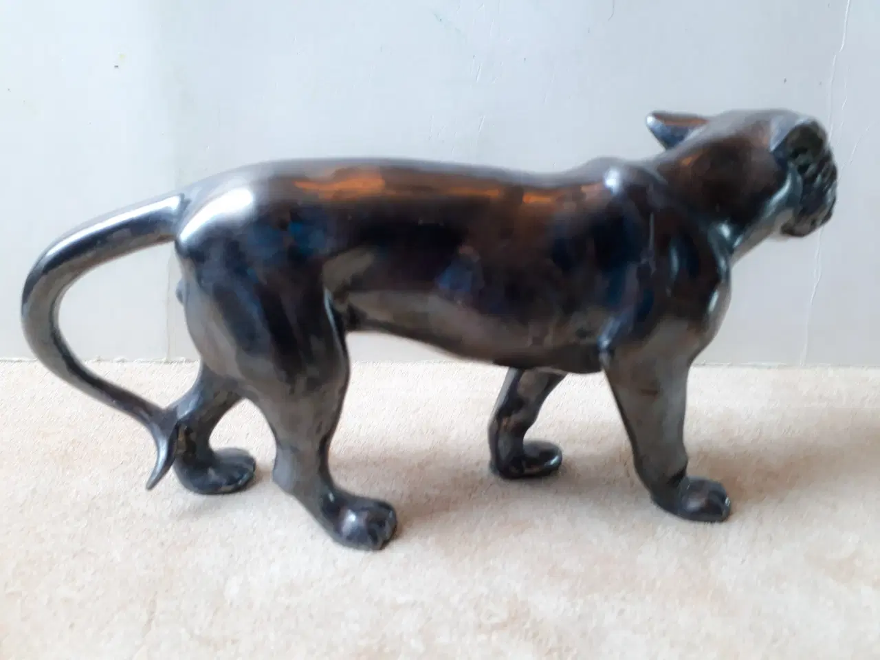 Billede 3 - Metal Tiger Figur 