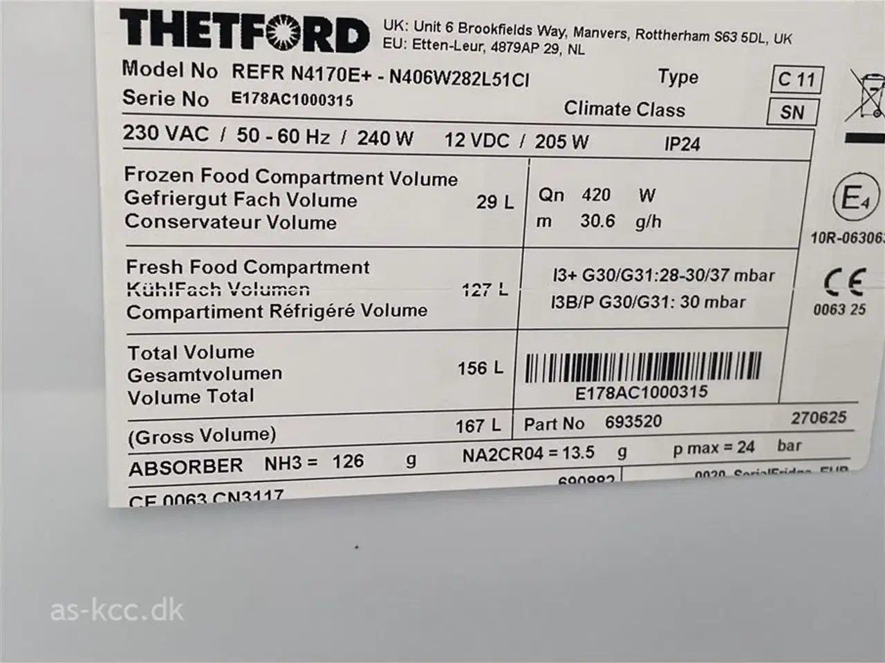 Billede 11 - 2026 - Adria Altea 402 PH   Adria Altea 402 PH årg. 2026 4 sovepladser, 4 siddepladser Myggenet - halvdør kr. 1.640,- er lagt i prisen