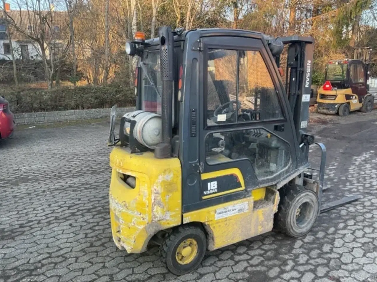 Billede 7 - Nissan 1800kg. Gastruck med Triplexmast