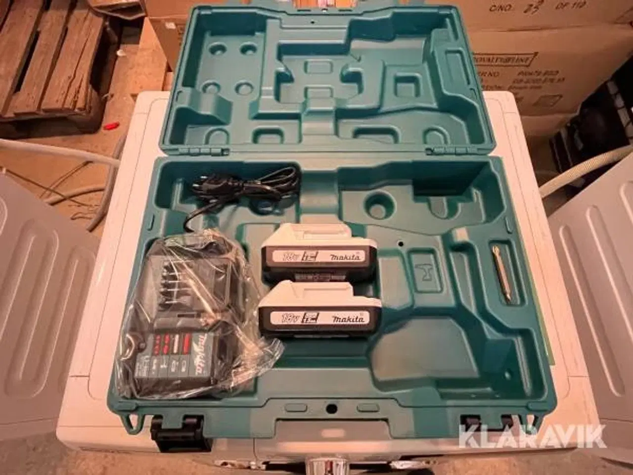 Billede 1 - Batteri/ladesæt Makita HP457DWE