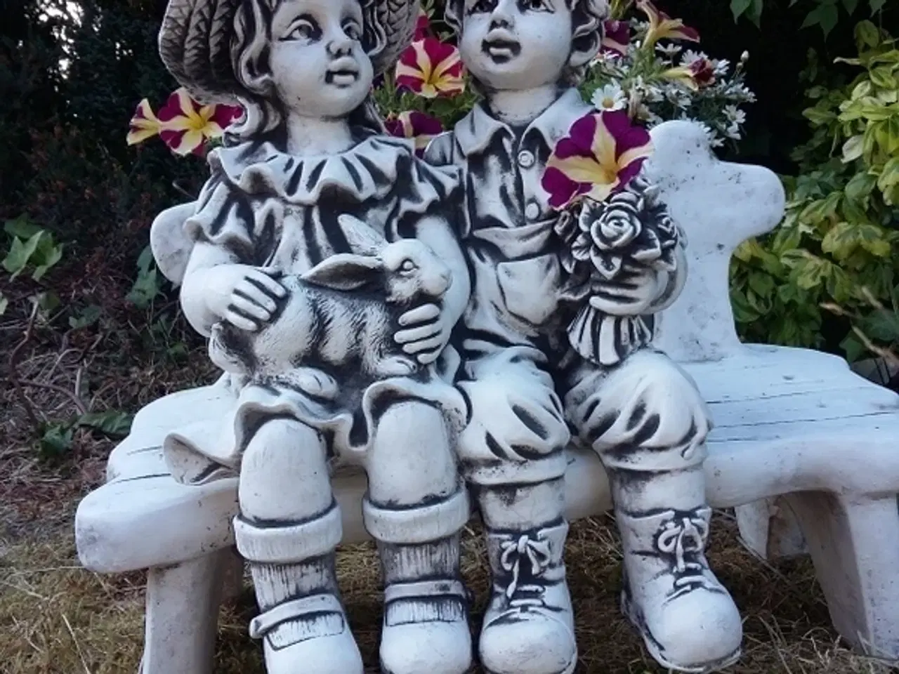 Billede 16 - Havefigur - Børnefigurer - frostsikker beton 