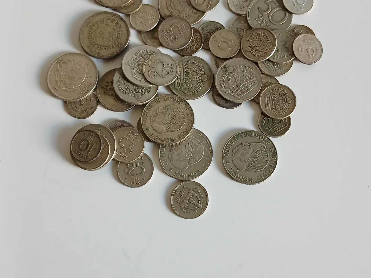 Billede 1 - Svenske sølvmønter 