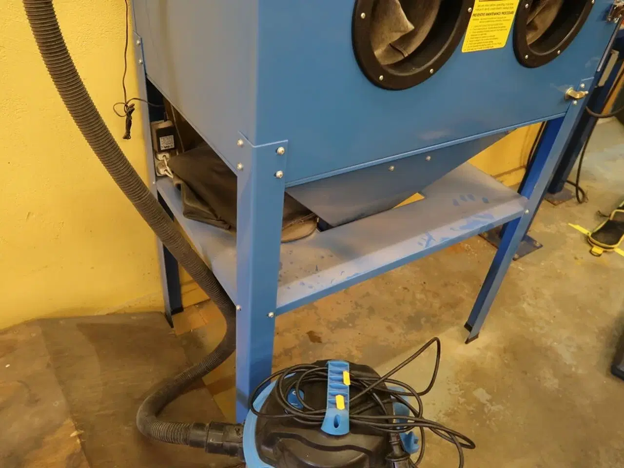 Billede 7 - Sandblæsekabine med støvsuger WASCO HN4470