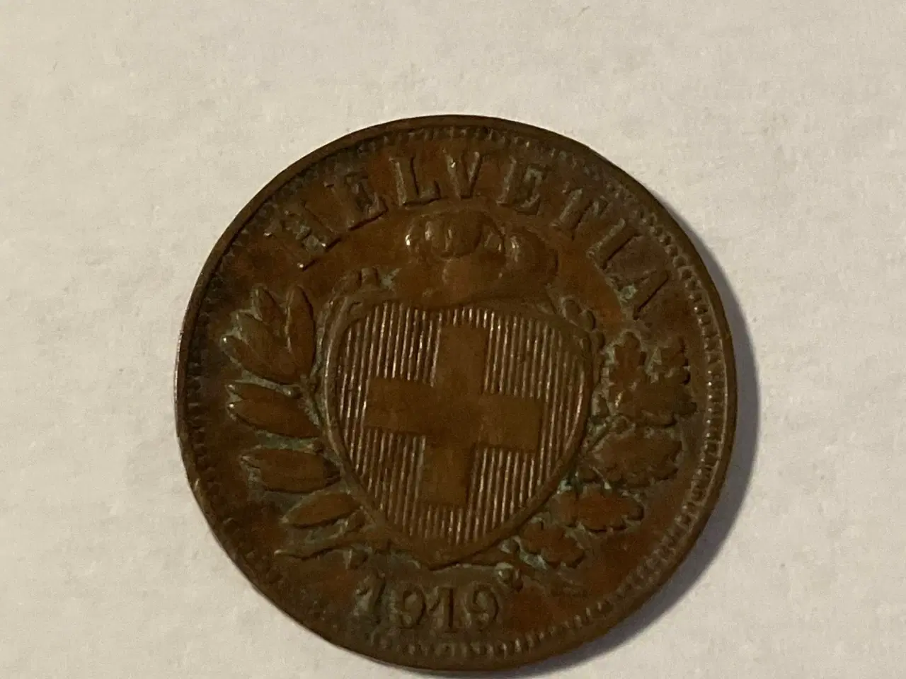 Billede 1 - 2 Rappen Switzerland 1919