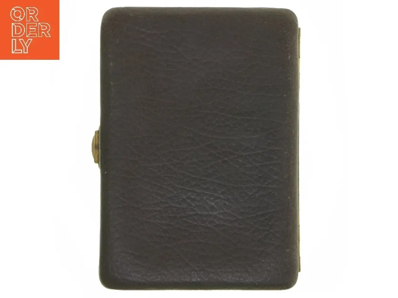 Billede 4 - Vintage Læder smykkeskrin med spejl og nøgle (str. 20x14x6 cm)