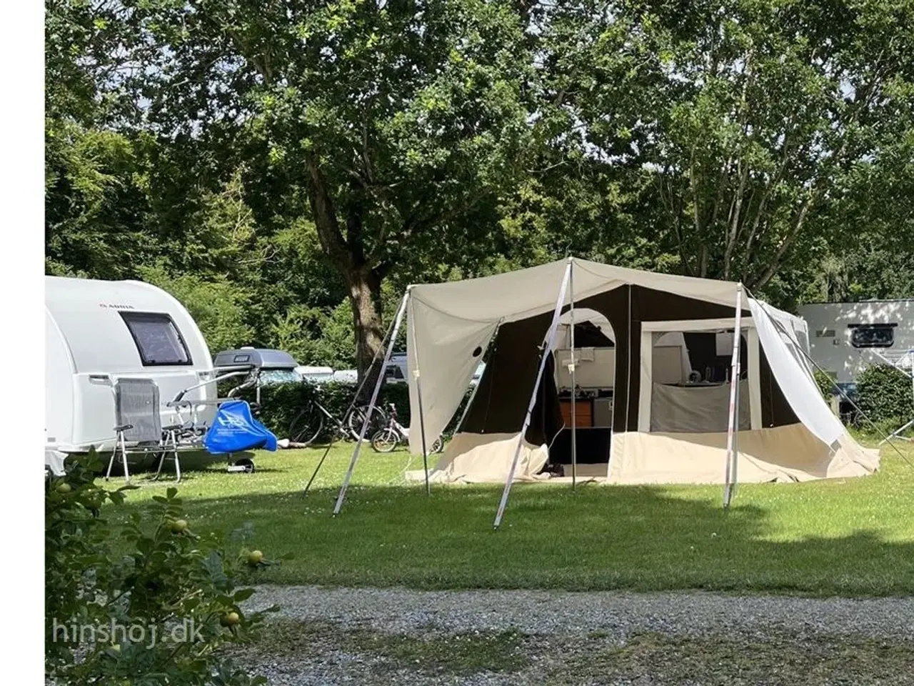 Billede 3 - 2012 - Trigano Alpha Exclusive Line   Teltvogn med god plads og fast bund fra Hinshøj Caravan A/S