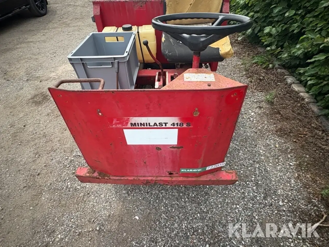 Billede 8 - Kirkegårdstraktor HTF Minilast 418 S