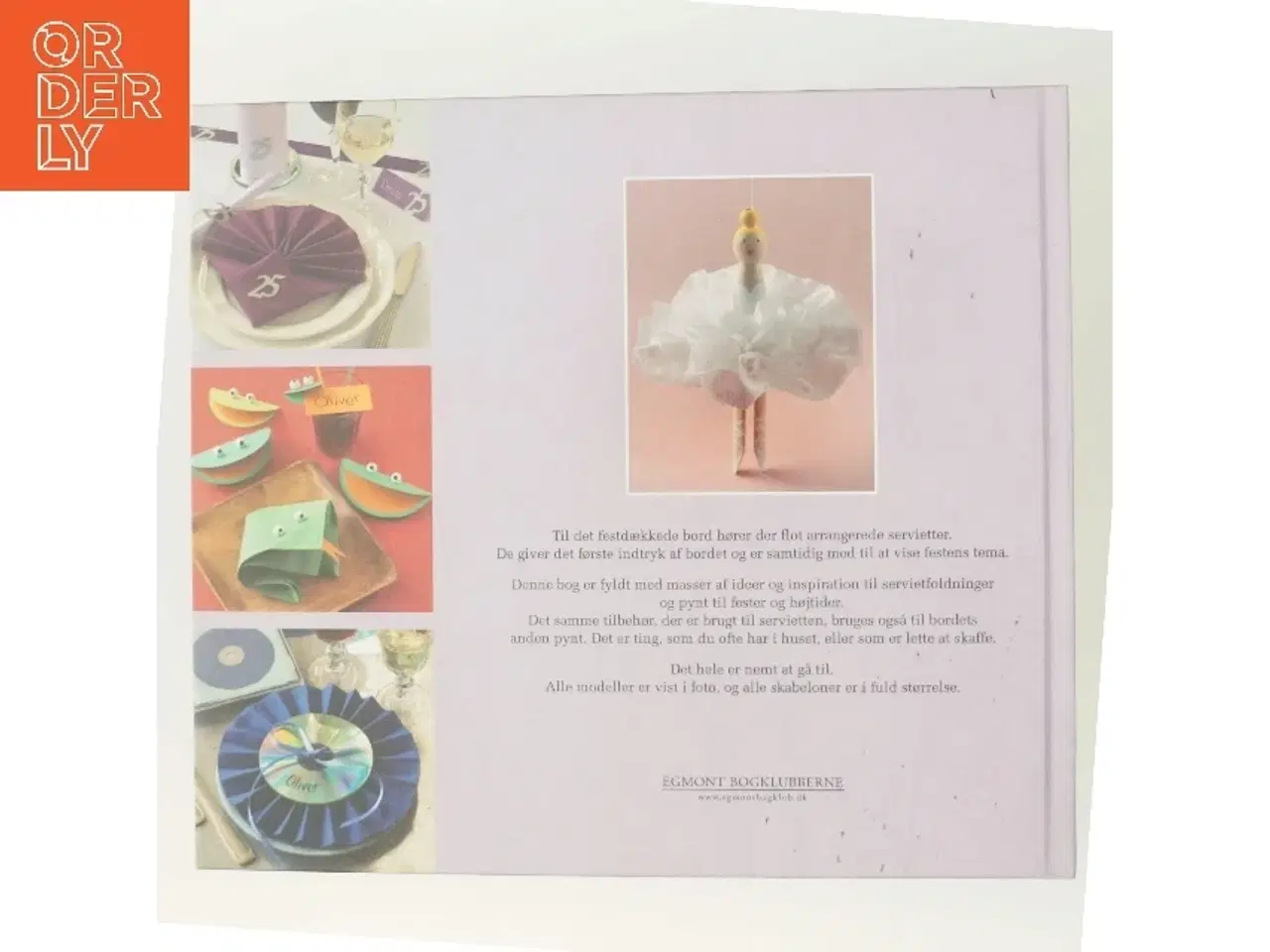 Billede 3 - Fold & Pynt med SERVIETTER af Svend Ahnstrøm (Bog)