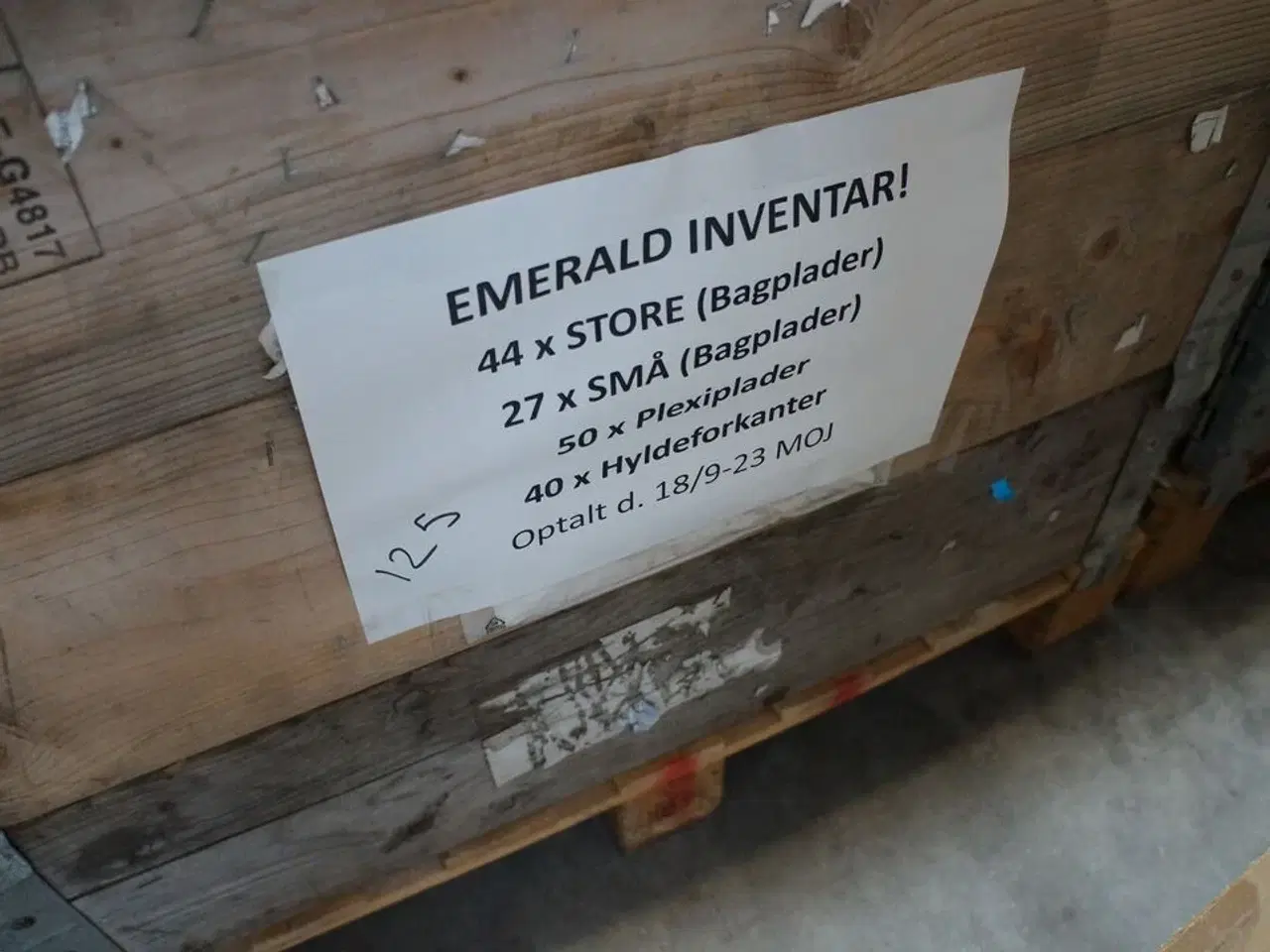 Billede 6 - Palle med hyldeforkanter