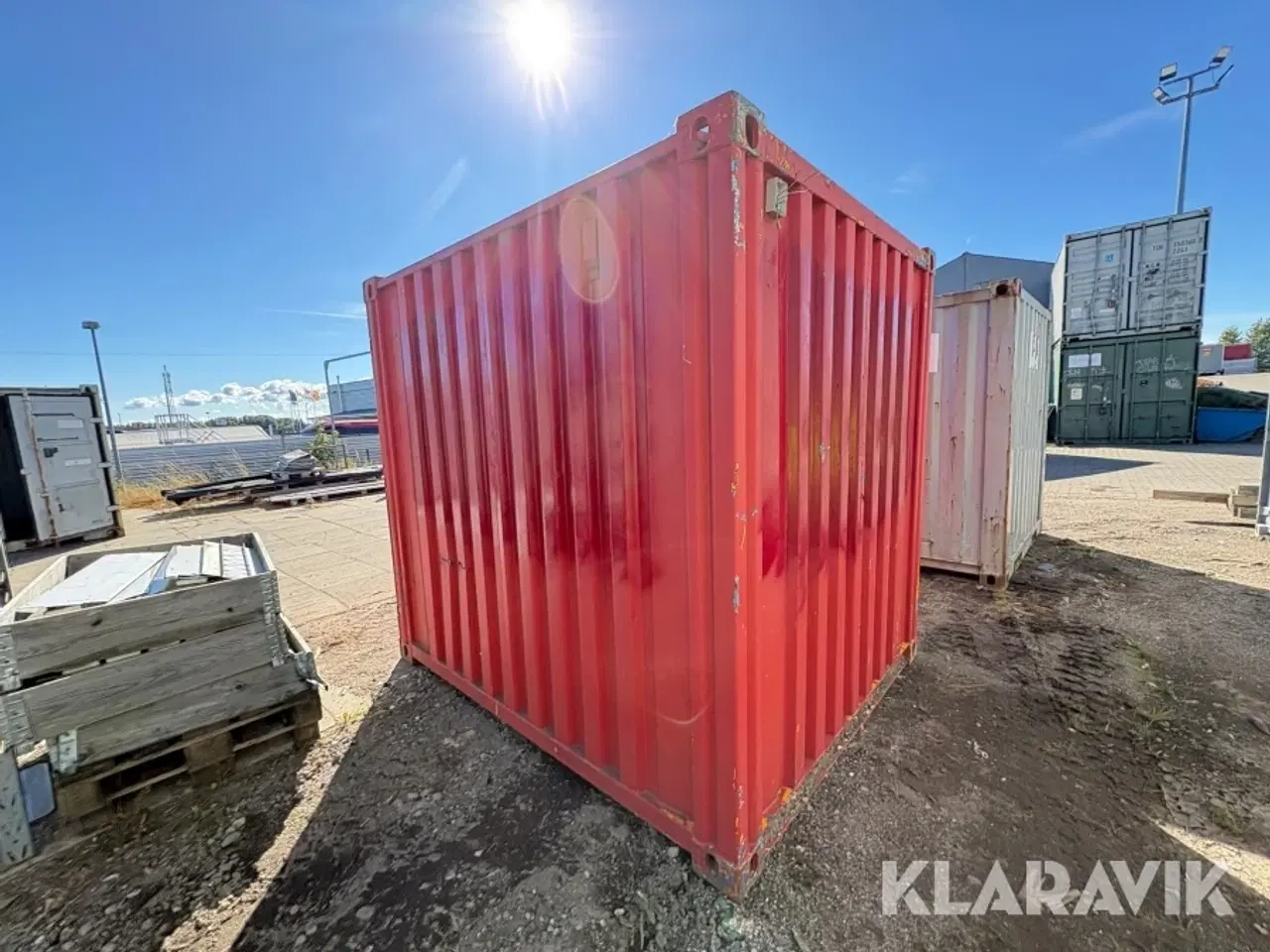 Billede 7 - Container 8 fods Isoleret