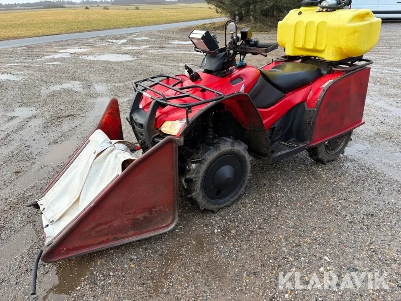 Billede 2 - Sprøjtemaskine med gødningsspræder Honda 420 FE