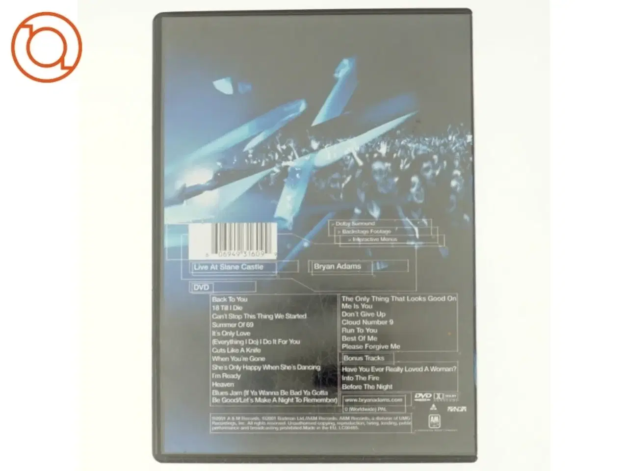 Billede 3 - Bryan Adams, ireland 2000