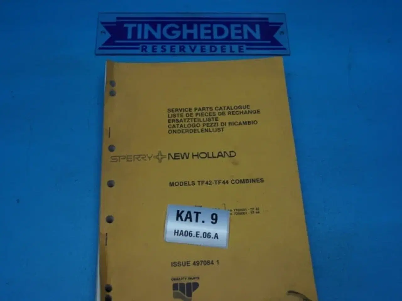Billede 5 - New Holland TF44 - TF42 Reservedelskatalog