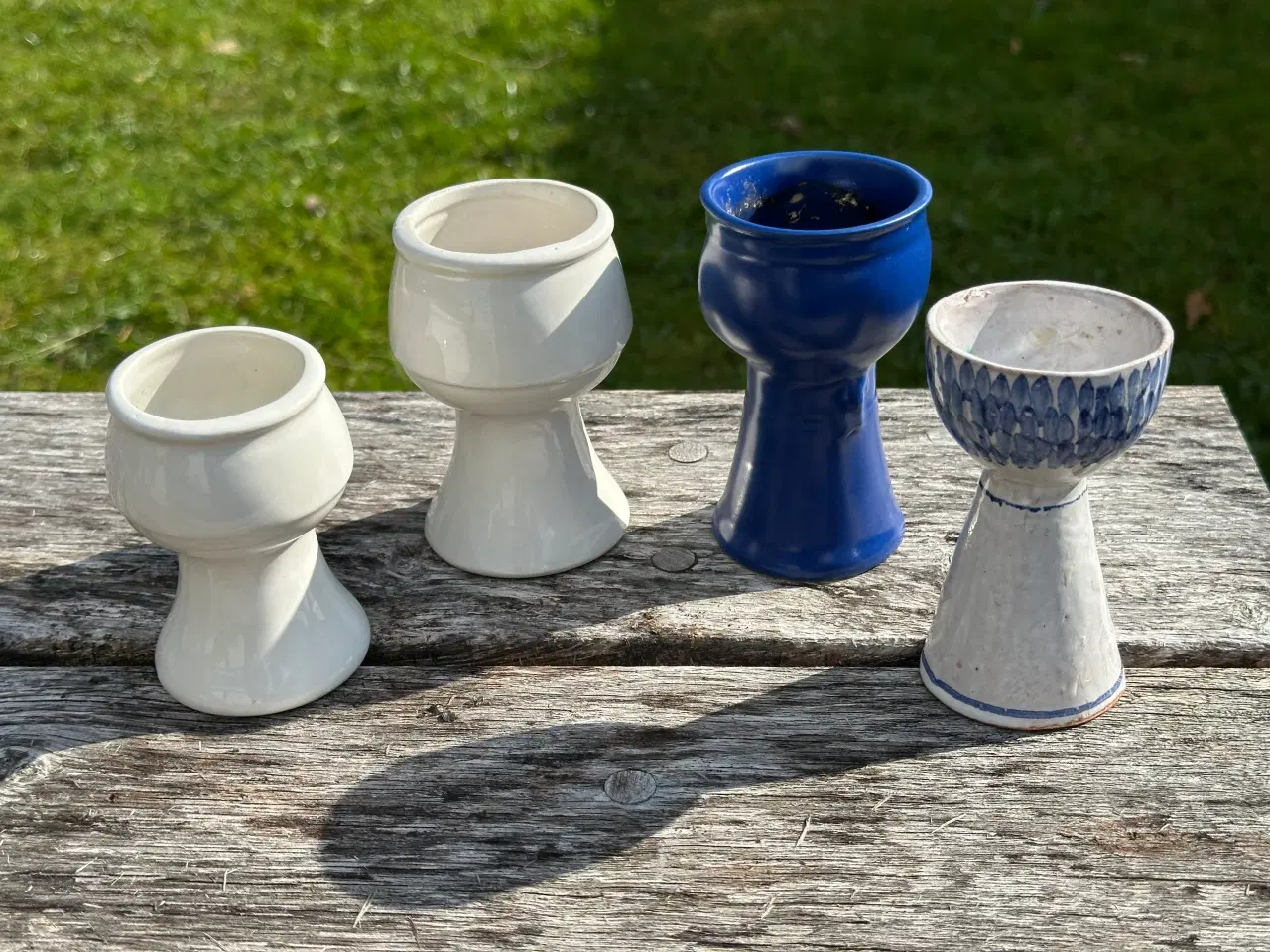 Billede 3 - 4 retro keramik potte damer