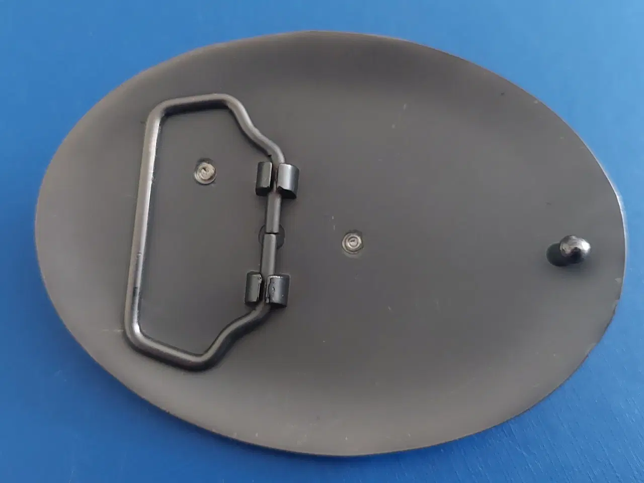 Billede 3 - Bæltespænder i sølvfarve metal