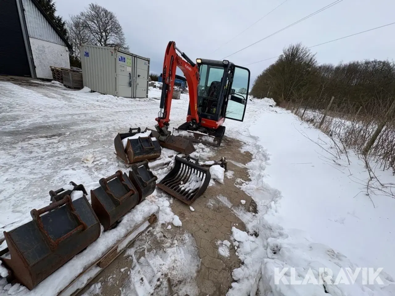 Billede 2 - Gravemaskine Kubota Kx019-4