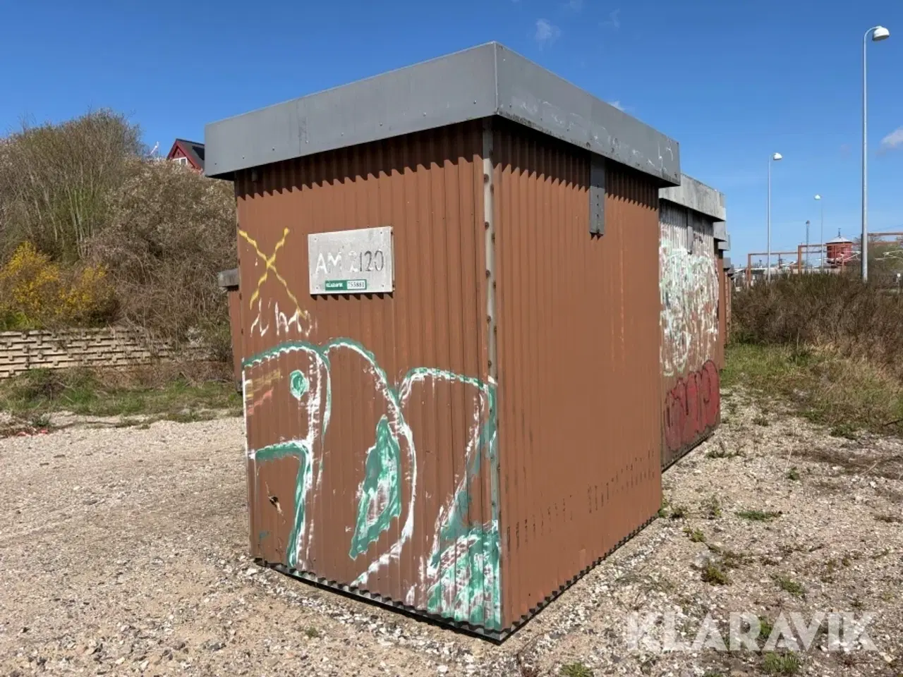 Billede 1 - Skur isoleret 1 styk