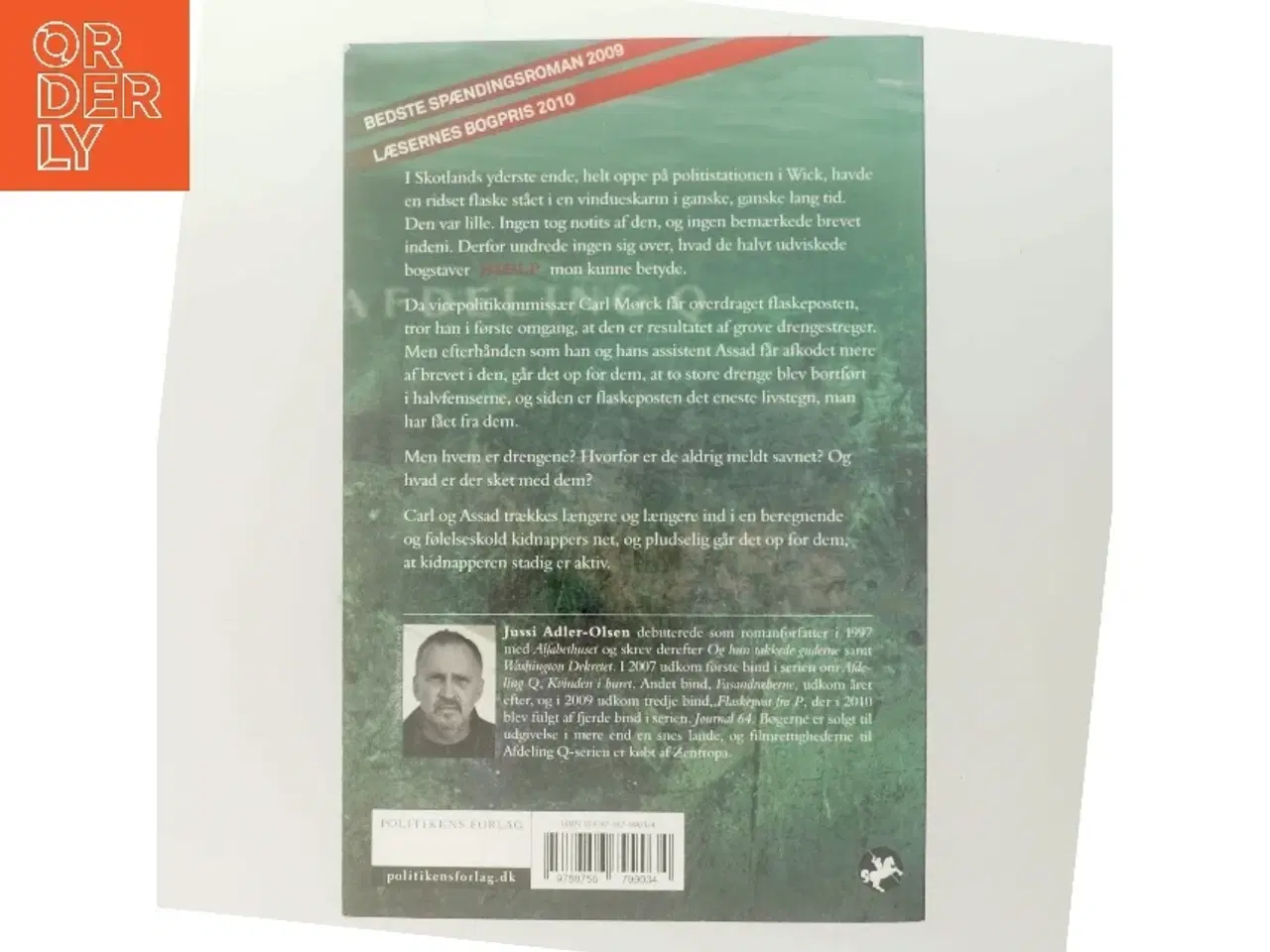 Billede 3 - Flaskepost fra P af Jussi Adler-Olsen (Bog)