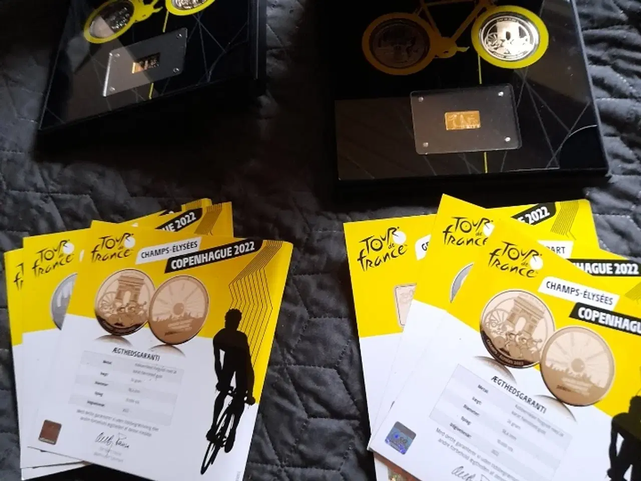 Billede 1 - Medalje-samling og guldbarre