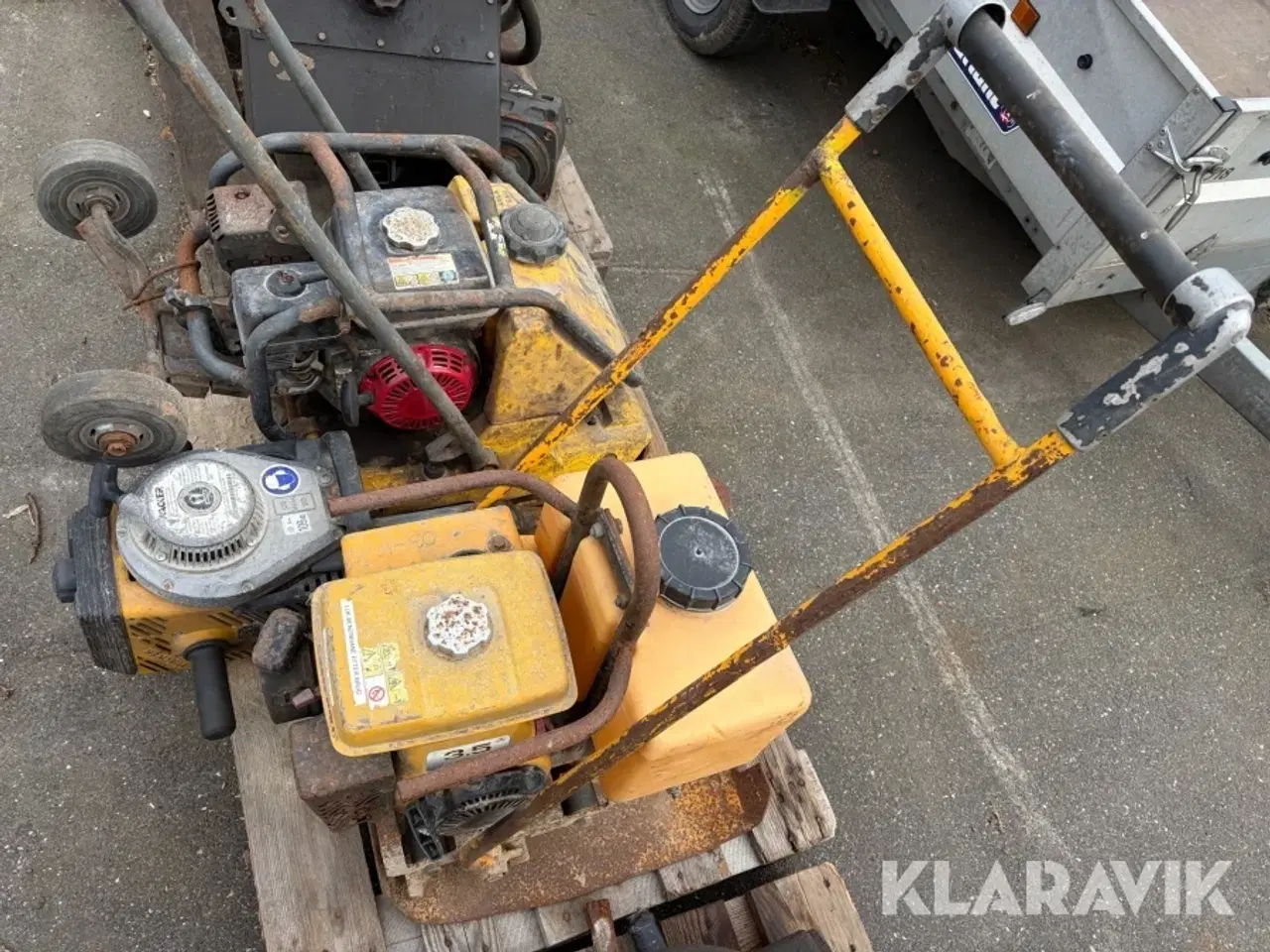 Billede 8 - Pladevibrator + Betonhammer Waker + Dynapac