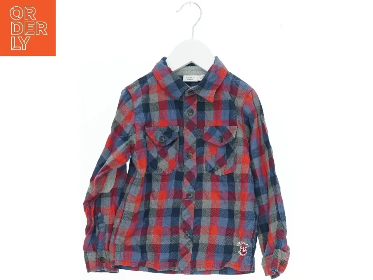 Billede 1 - Rutet skjorte til børn fra Name It (str. 98)