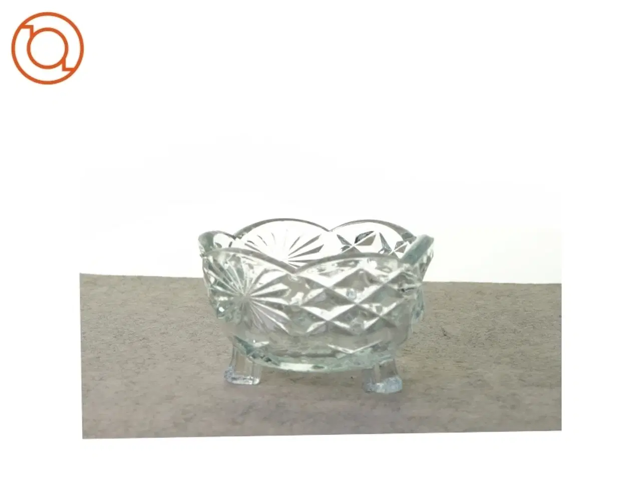 Billede 1 - Krystal skål (str. 12 x 7 cm)