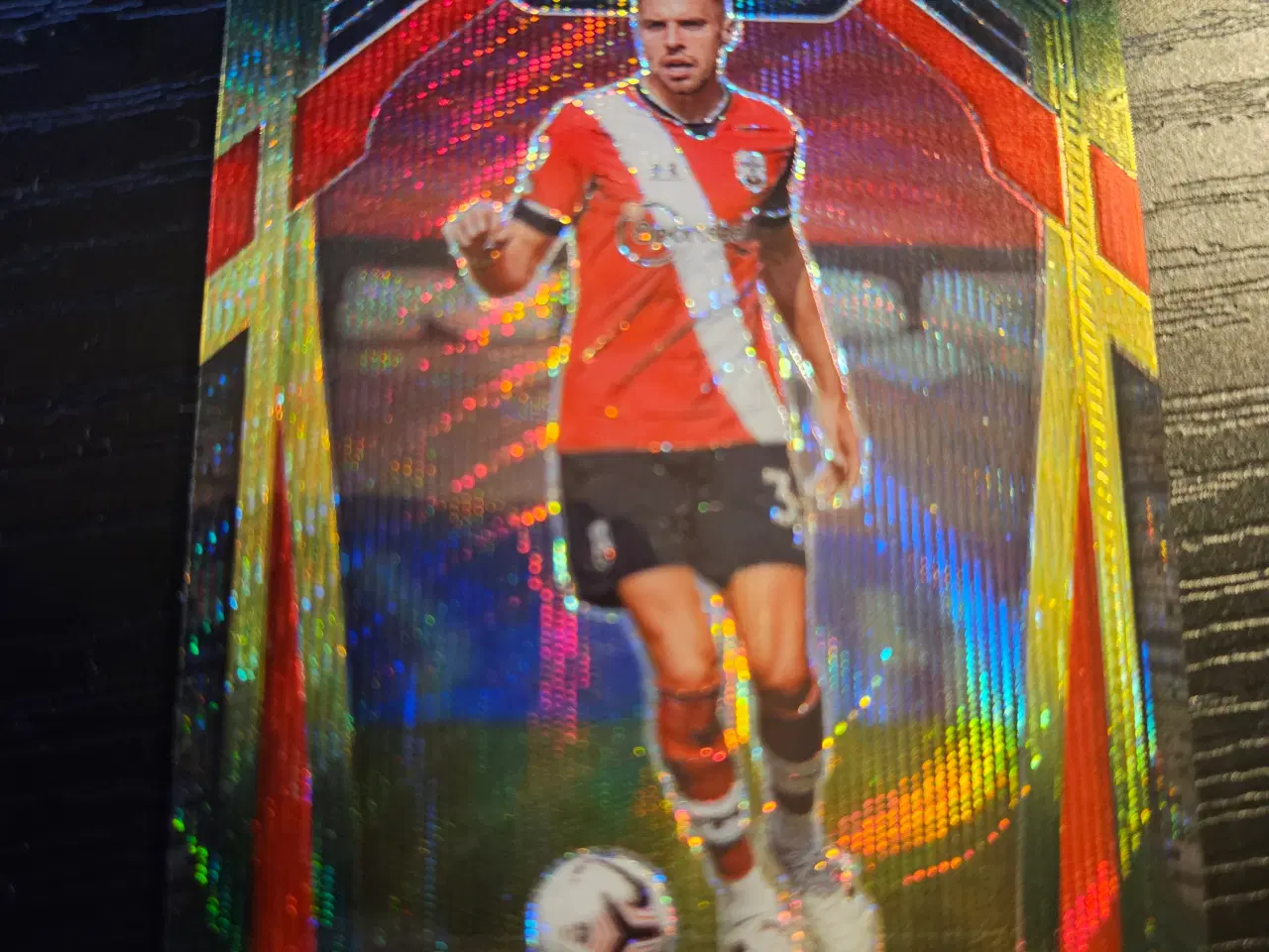 Billede 1 - Jan Bednarek Prizm Multi Color Fodboldkort