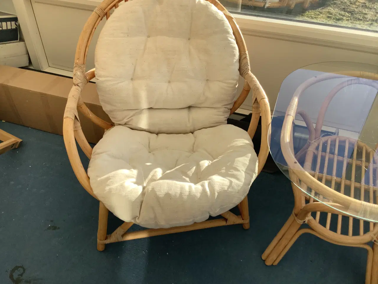 Billede 2 - 2stk kurvestole med god siddekomfort