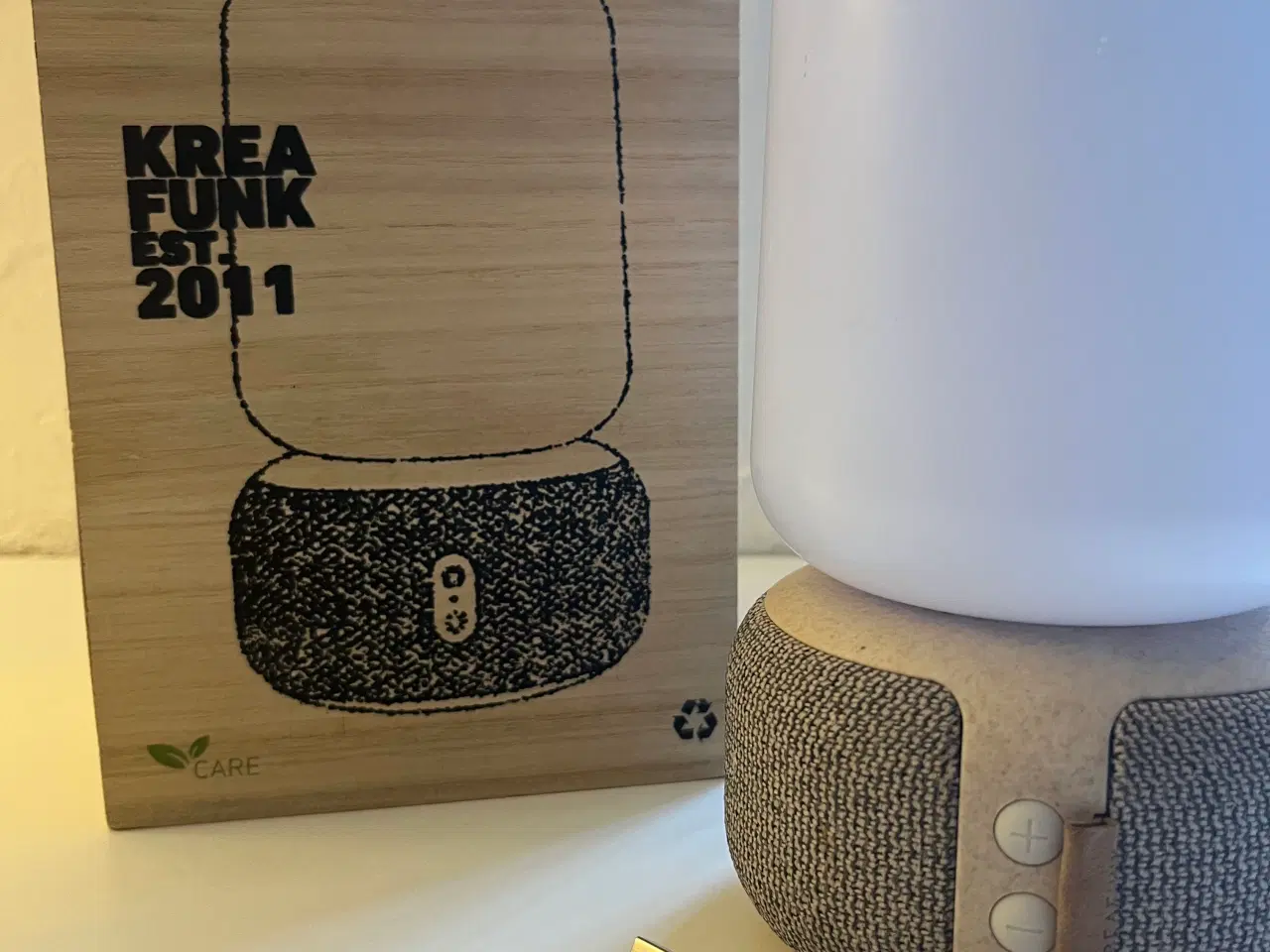 Billede 1 - Højttaler med lys