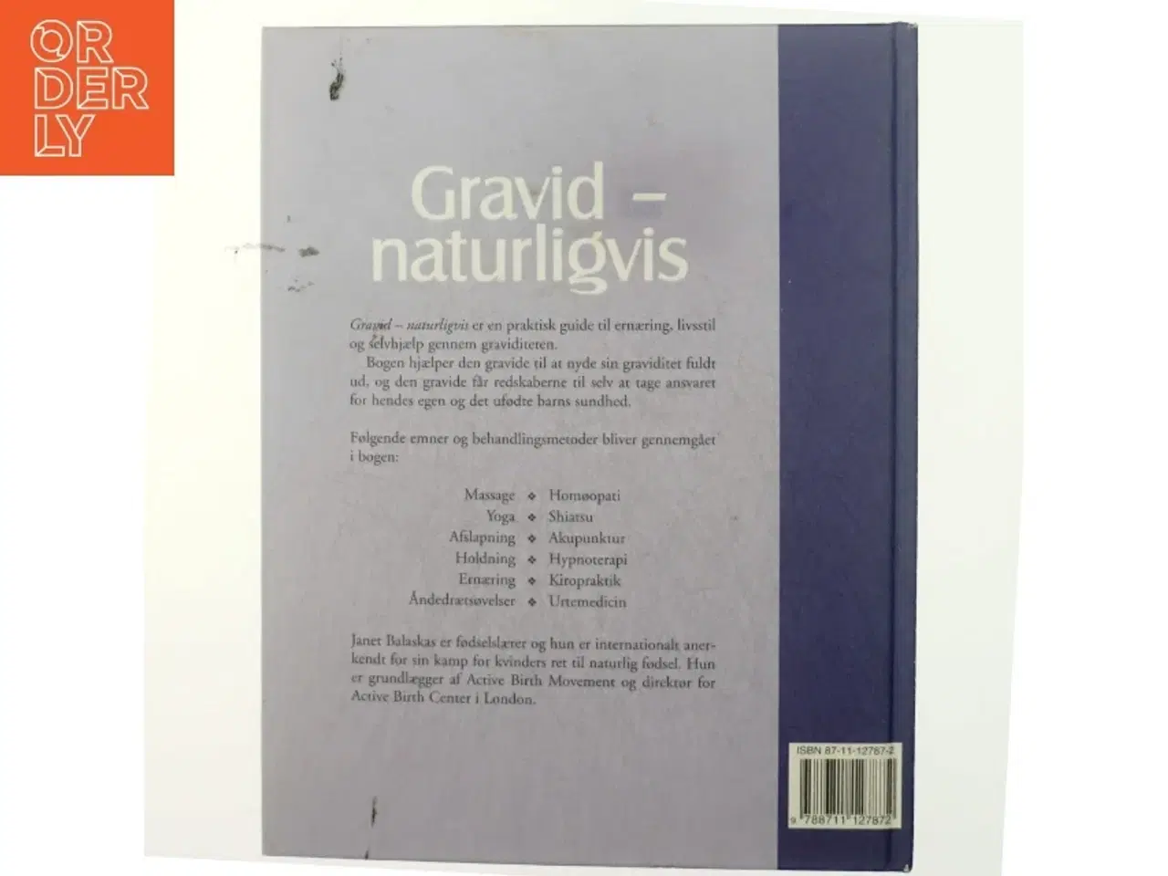 Billede 3 - Gravid - naturligvis : velvære fra undfangelse til fødsel af Janet Balaskas (Bog)