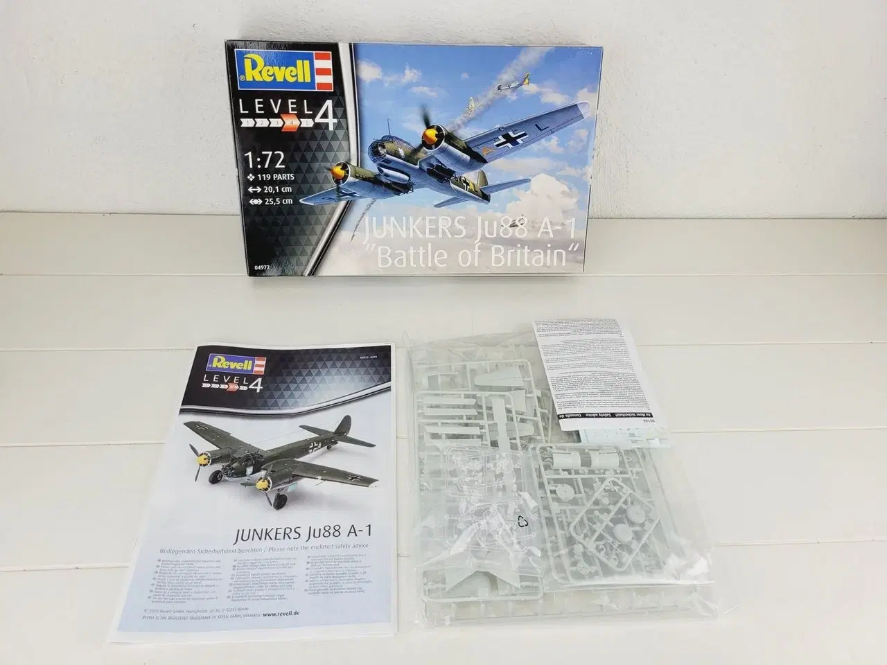 Billede 1 - ⭐️ Revell Junkers Ju-88 - 1:72 Skala