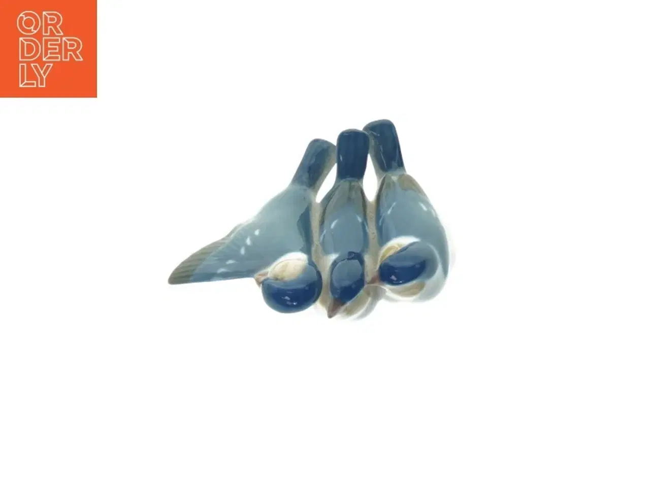 Billede 2 - Porcelænsfigur af fugle fra Royal Copenhagen (str. 9 cm)