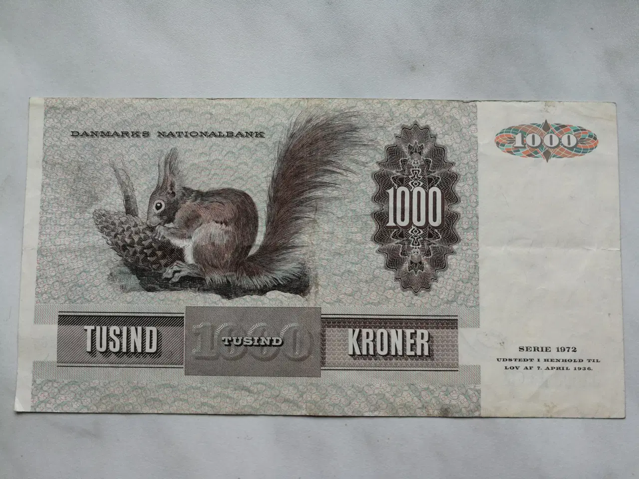 Billede 3 - 1000 kr seddel 1992